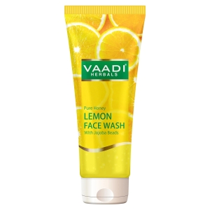 VAADI Honey Lemon Face Wash with Jojoba Beads (60 ml)