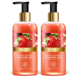 VAADI Blushing Strawberry Shower Gel (Pack of 2)