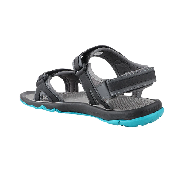 FUEL Captain Sandals for Men (Gray-Aqua) - Image 2