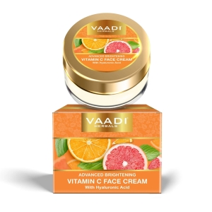 VAADI Vitamin C Face Cream with Hyaluronic Acid (30 gm)