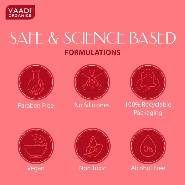 VAADI Anti Ageing Cream with extracts of Almonds, Wheatgerm and Rose (150gm) (Pack of 3) - Image 4