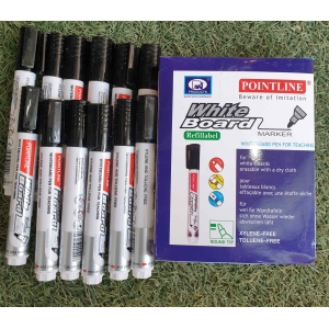 Pointline White Board Marker (12 Pcs)