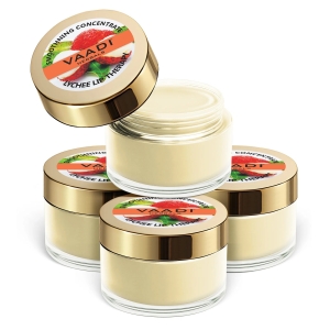 VAADI Pack of 4 Lip Balm - Lychee (6 gms each)