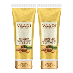 VAADI Instaglow Almond & Honey Face Pack (120 gm) (Pack of 2)
