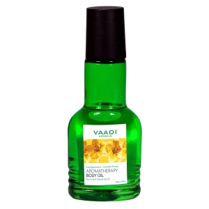 VAADI Aromatherapy Body Oil-Lemongrass and Lily Oil (110 ml)