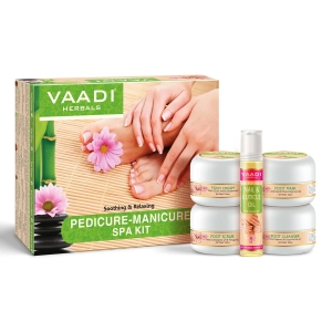 VAADI Pedicure Manicure Spa Kit - Soothing & Refreshing (135 gms)