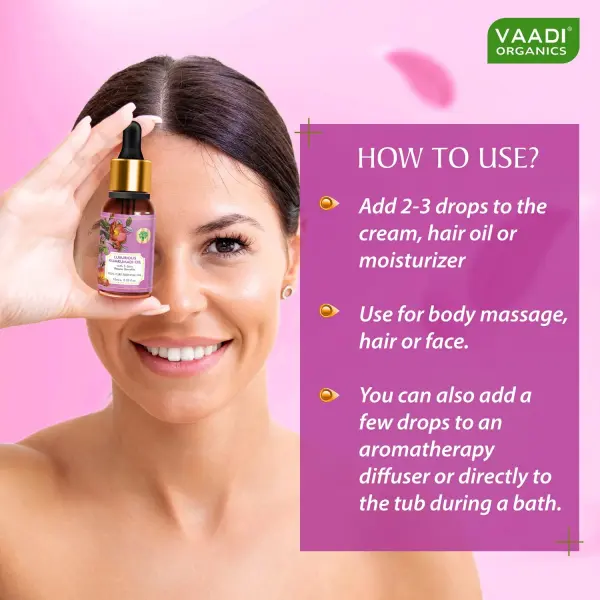 VAADI Luxurious Kumkumadi Oil (10 ml) - Image 3