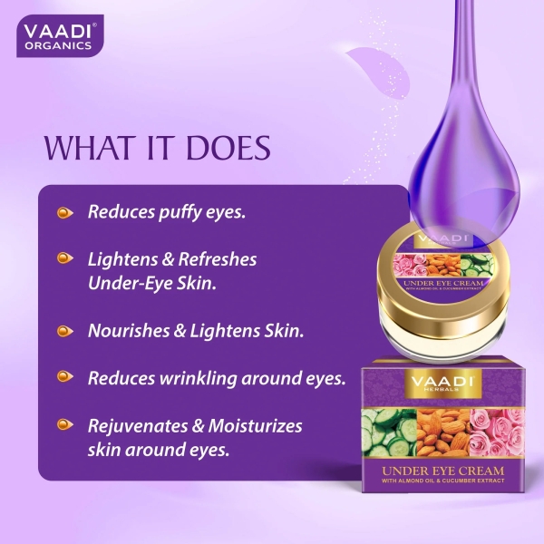 VAADI Under Eye Cream (30 gm) - Image 4