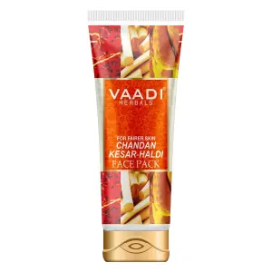 VAADI Chandan Kesar Haldi Fairness Face Pack (120 gm)