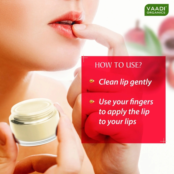 VAADI Pack of 4 Lip Balm - Lychee (6 gms each) - Image 2