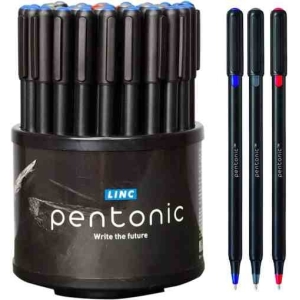 Pentonic Black Ball Pen (Set Of 50 Pcs)