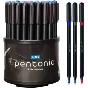 Pentonic Black Ball Pen (Set Of 50 Pcs)
