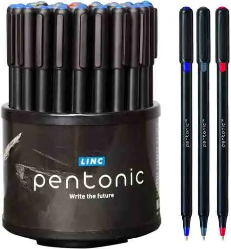 Pentonic Black Ball Pen (Set Of 50 Pcs)