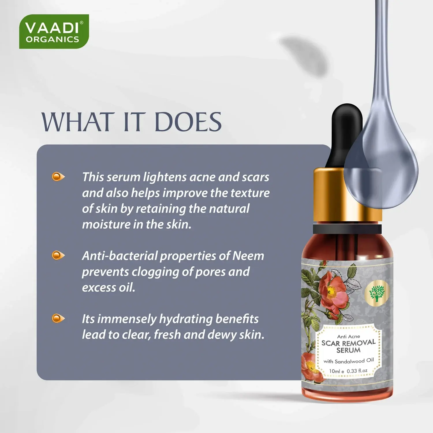 VAADI Scar Removal Serum (10 ml) (Pack of 2)