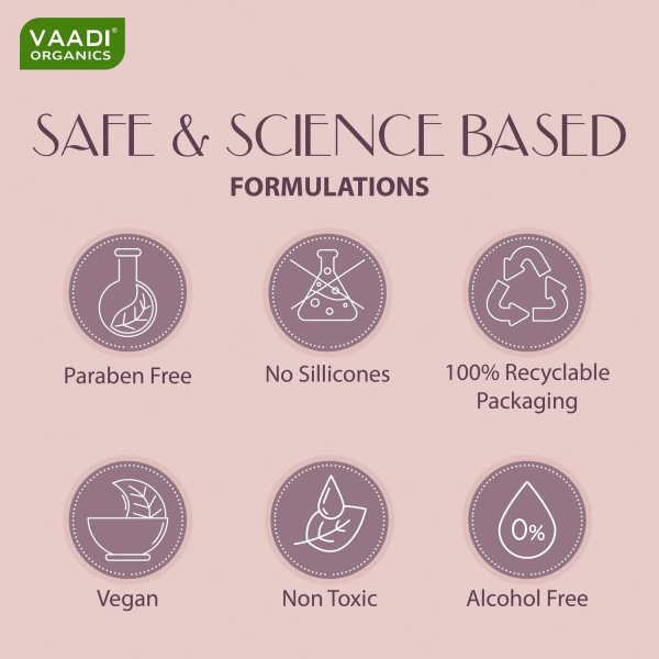 VAADI Vitamin E Anti Ageing Serum with Pomegranate Oil (10 ml) - Image 6
