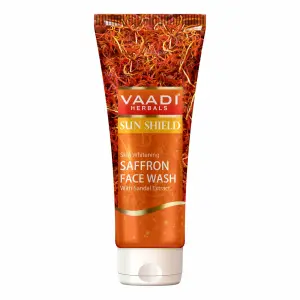 VAADI Skin Whitening Saffron Face Wash With Sandal Extract (60 ml)