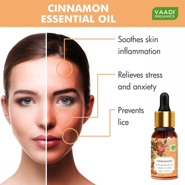 VAADI Cinnamon Essential Oil - Image 2