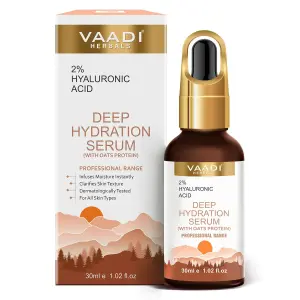 VAADI Deep Hydration Serum With 2% Hyaluronic Acid & Oats Protein (30 ml)