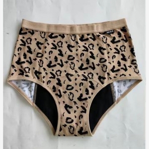 Wuka Printed High Waist Heavy Flow Menstrual Underwear