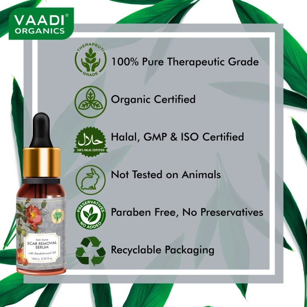 VAADI Oil Control Serum With 10 % Niacinamide & 2% Salicylic Acid (30 ml) - Image 4