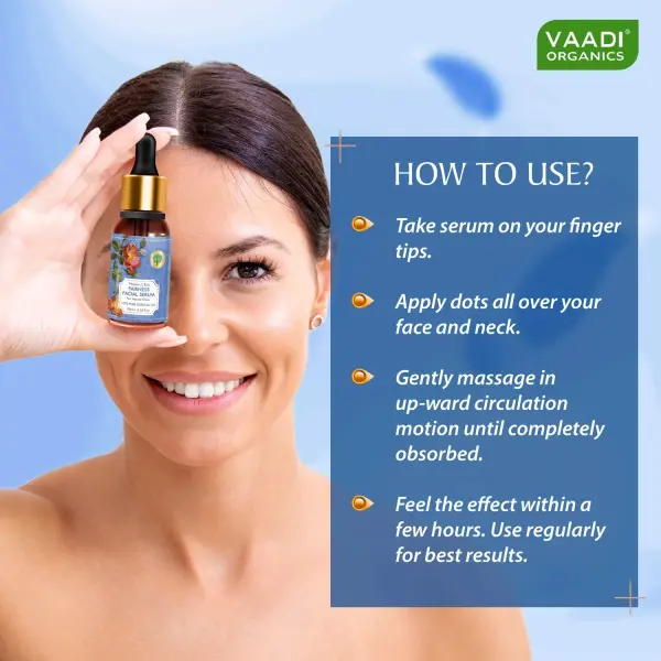 VAADI Vitamin C Fairness Facial Serum (10 ml) - Image 3