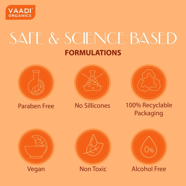 VAADI Luxurious Saffron Shower Gel (300 ml) - Image 3