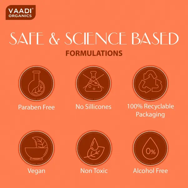 VAADI Kesar Chandan Facial Bars with Extract of Orange Peel (25 gm) (Pack of 6) - Image 6