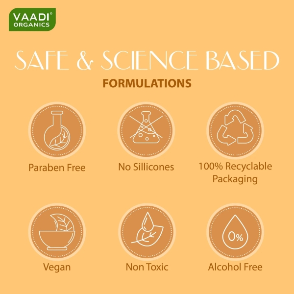 VAADI Instaglow Almond & Honey Face Pack (120 gm) (Pack of 2) - Image 4