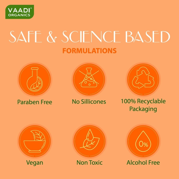 VAADI Nourishing Lip Balm - Orange & Shea Butter (6 gms) - Image 3