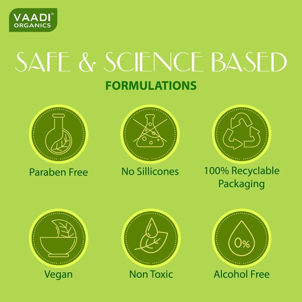 VAADI Pack of 4 Lip Balm - Mint (6 gms each) - Image 6