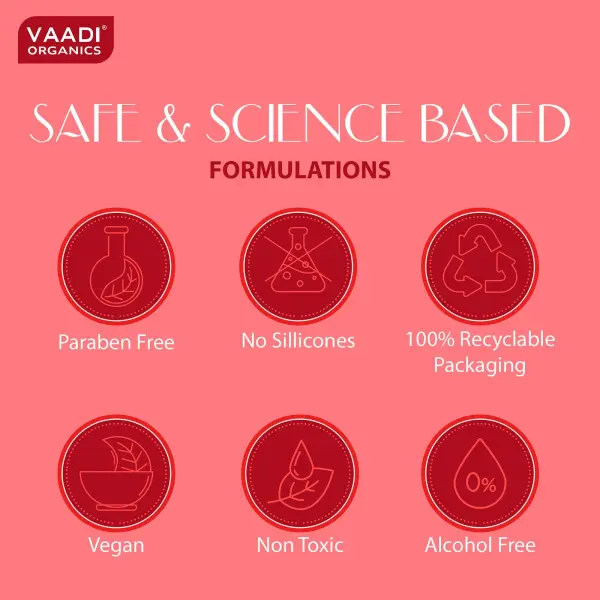VAADI Nourishing Strawberry and Honey Lip Balm 4 pack (6 gms each) - Image 6