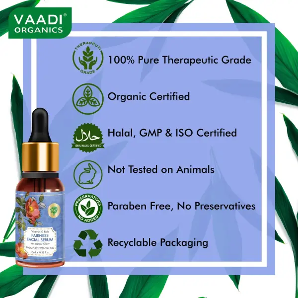 VAADI Vitamin C Fairness Facial Serum (10 ml) - Image 5