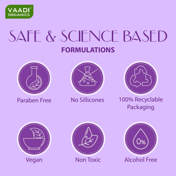 VAADI Aromatherapy Body Oil-Lavender and Almond Oil (110 ml) - Image 2