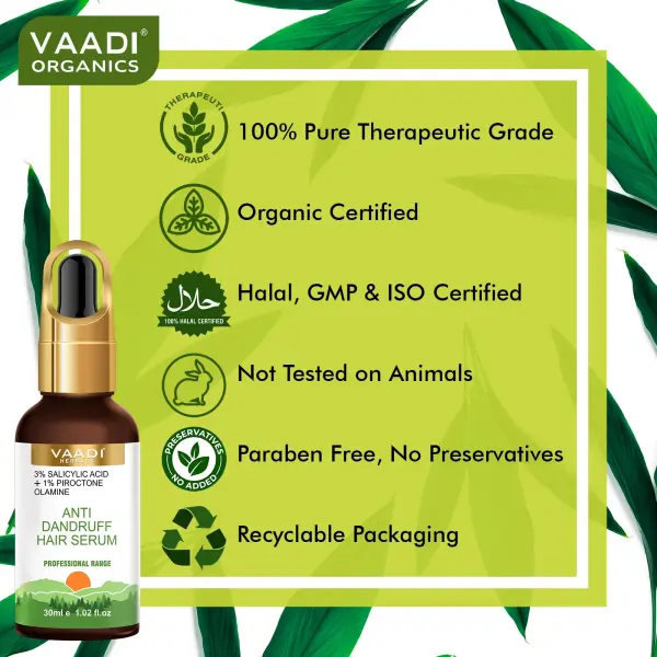 VAADI Biotin + Plant Keratin Hair Growth Serum (30 ml) - Image 5