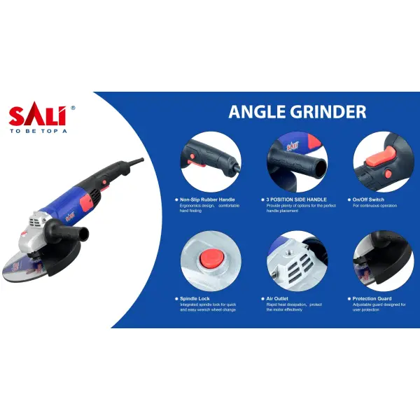 SALI Angle Grinder 6100P - Image 2