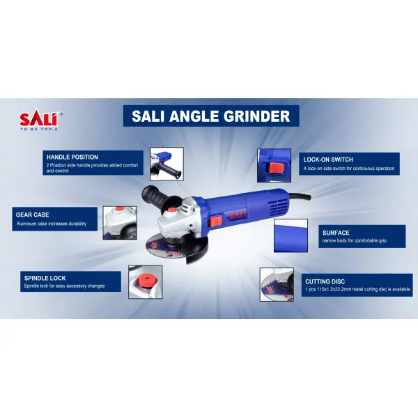 SALI Angle Grinder 6100P - Image 3