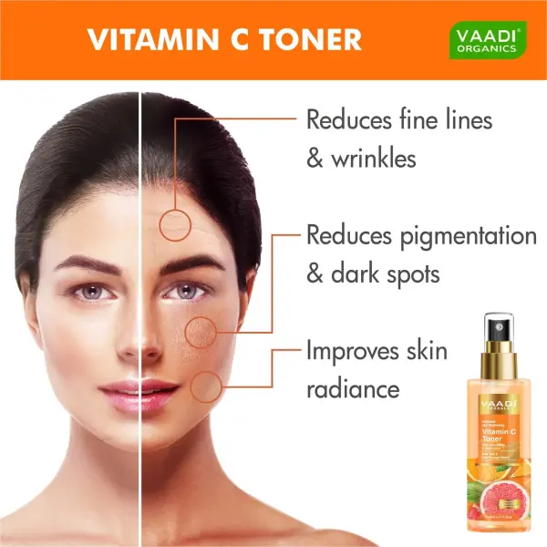VAADI Vitamin C Cleansing Milk With Toner (110 ml) (Pack of 2) - Image 2