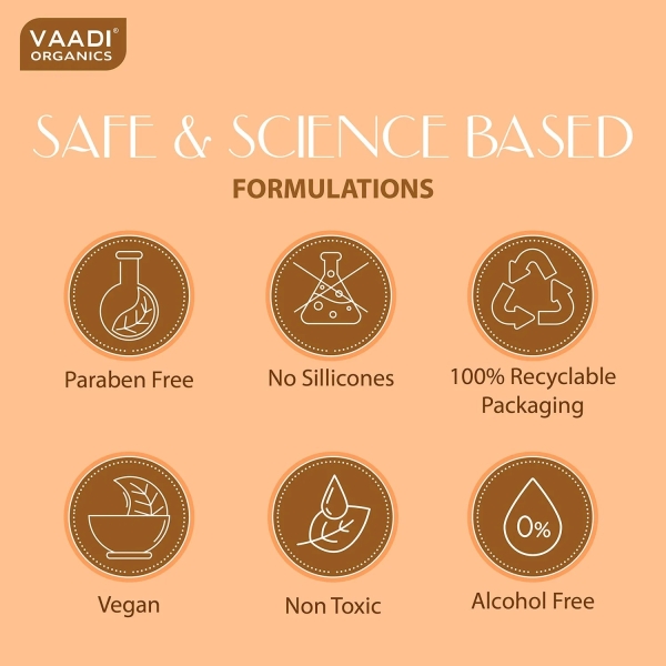 VAADI Under Eye Serum With 5% Caffeine & Retinol & Hyaluronic Acid (30 ml) - Image 4