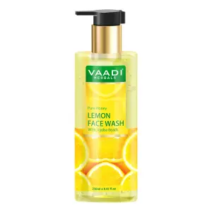 VAADI Honey Lemon Face Wash with Jojoba Beads (250 ml)