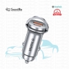 Inotek 55W PD + QC3.0 Mini Metal Car Charger | Dual Port Fast Charging | Sasvat Biz