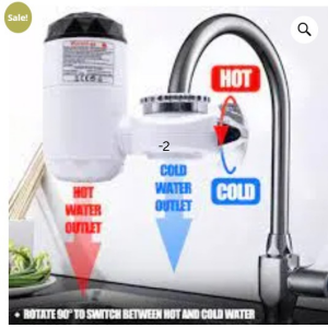 Instant Electric Water Tap Heater Faucet 3000 Watt Model RX-013 With Digital Display