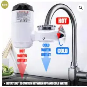 Instant Electric Water Tap Heater Faucet 3000 Watt Model RX-013 With Digital Display