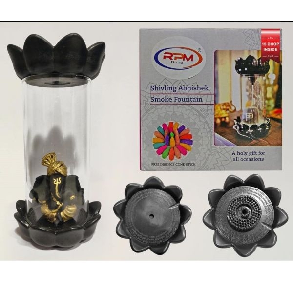 Introducing Our Exquisite Collection of Smoke Fountains-Blissful Smoke Fountain (Ganesh) - Image 2