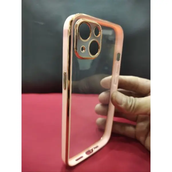 iPhone 11/12/13 Transparent Anti Yellow Phone Case, Clear Protection Back Cover - Image 2