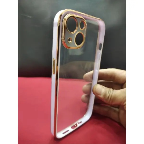 iPhone 11/12/13 Transparent Anti Yellow Phone Case, Clear Protection Back Cover - Image 3