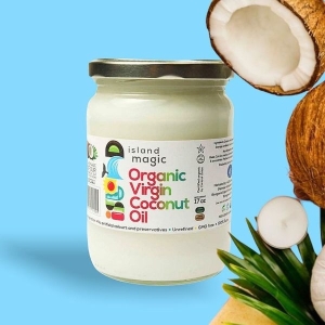 Island Magic Organic Extra Virgin Coconut Oil 200Ml by Genuine Collections