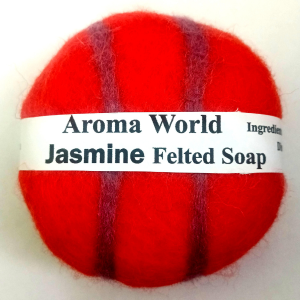 Jasmine Felted Soap
