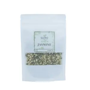 Jasmine Tea For Sore Throat, Supports Skin Health, And Anxiety - 30GMS Kraft Pack - Suiro Teas