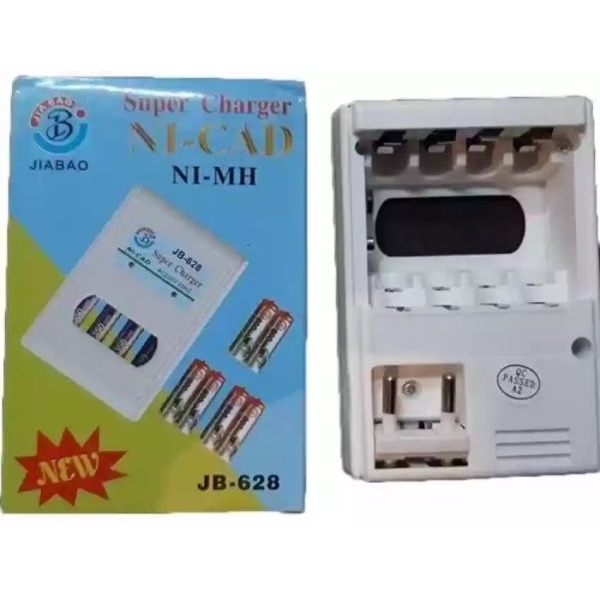 JB-628 Super Battery Charger AA or AAA 9V Rechargeable Smart Battery Charger - Image 4