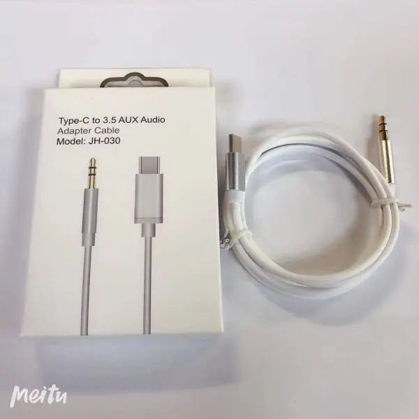 JH-030 AUDIO ADAPTER TYPE-C TO 3.5MM AUDIO MALE - Image 2